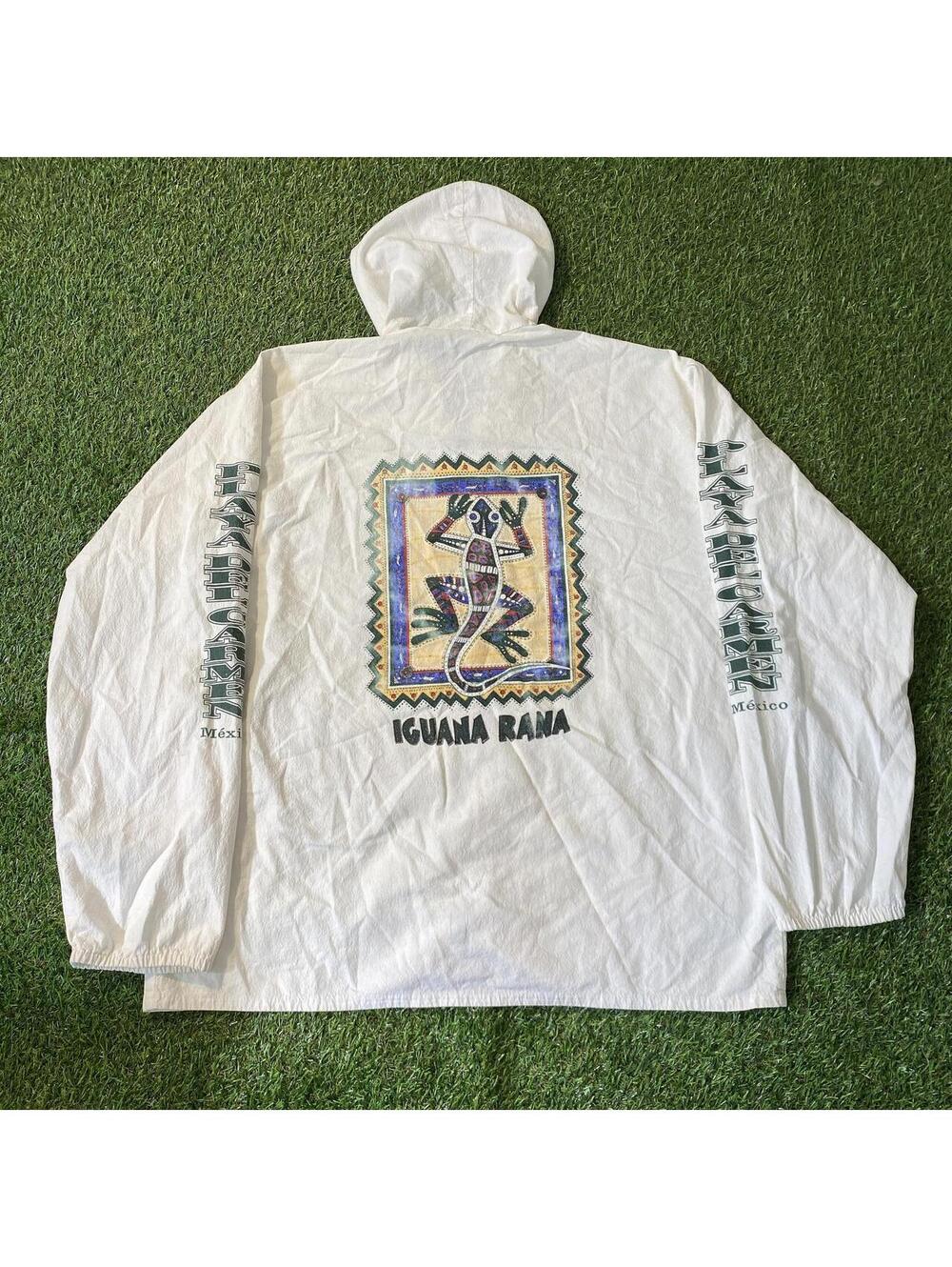 vintage 90’s Iguana Rama zip up jacket